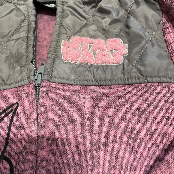 Star Wars Girls’ Fleece Jacket – Size 6 - Picture 5 of 10